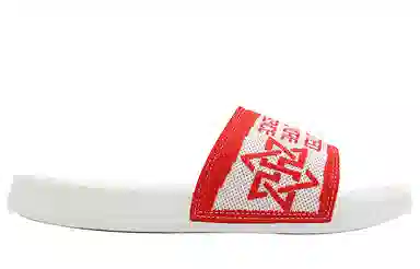 NORVINCY Woven Breathable Slippers Red