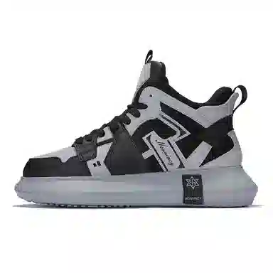 NORVINCY Retro High-Top Sneakers