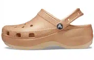Crocs Classic Platform Clog Warm Khaki
