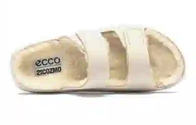 Ecco Slide Sandals 3cm Grey