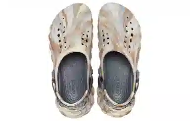 Crocs Sport Sandals White Brown