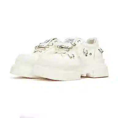 KEDDO Vintage Casual Leather Sneakers Women