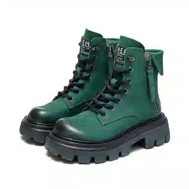 Jiezou Retro Platform Martin Boots