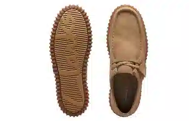 Clarks Street Series Retro Casual Shoes Tan