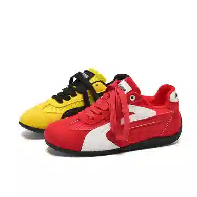 T628 Synthetic Leather Low Casual Sneakers