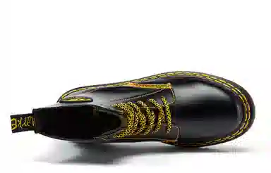 VICKI BROWN Martin Boots Black