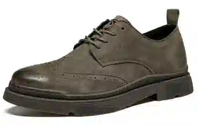 Leaveland Brogue Casual Shoes