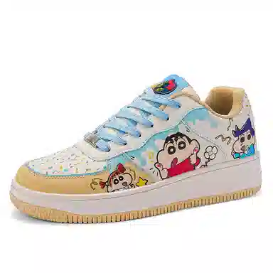 Crayon Shinchan Love Pair Low Sneakers