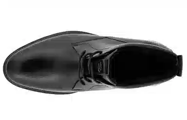 ECCO Suit Type Walk Series Lace-up Short Boots Black