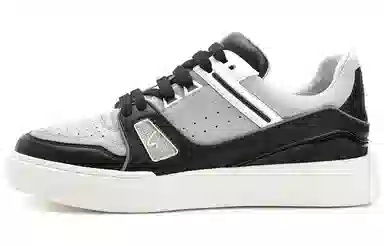 Satchi Retro Low Platform Sneakers Gray