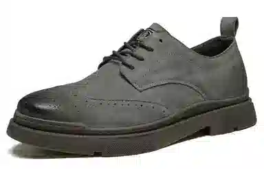 Leaveland Brogue Casual Shoes