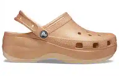 Crocs Classic Platform Clog Warm Khaki