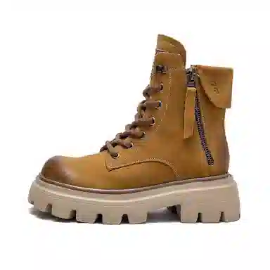 Jiezou Retro Platform Martin Boots