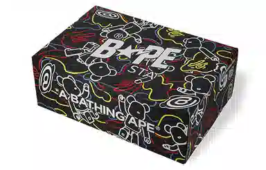 Medicom Toy x A BATHING APE STA BE@R CAMO Black Camo