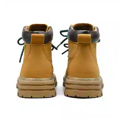 TCELLARS Classic Lace-Up Boots Maple Yellow