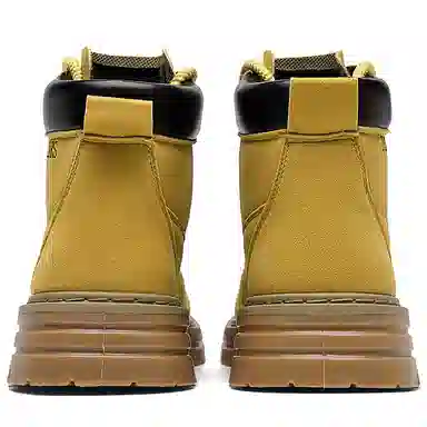 TCELLARS Classic Lace-Up Boots Maple Yellow