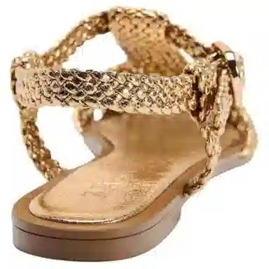 ZARA Roman Sandals Gold