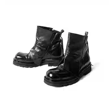 Phantom High-Top Leather Martin Boots