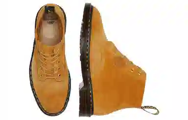 Dr. Martens 101 Suede Ankle Boots Tan