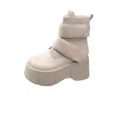 CHERRY&KALIKA Retro Casual Ankle Boots 8CM