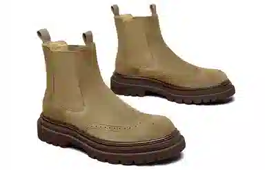 Beau Today Chelsea Boots Khaki