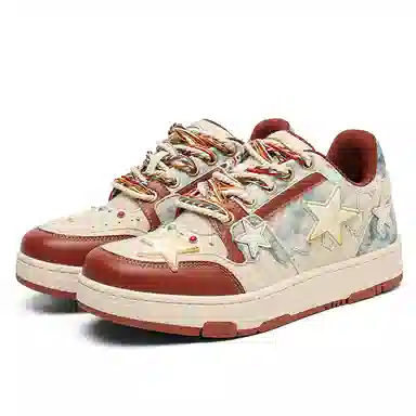 Unknown Brand Star Street Thick Sole Sneakers