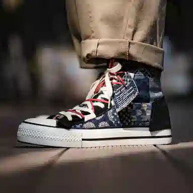 Maden Canvas Shoes Blue