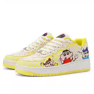 Crayon Shinchan Love Pair Low Sneakers