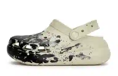 Crocs Crush Clog Bone White Black