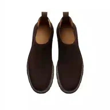 Thom Wills Chelsea Boots Dark Brown