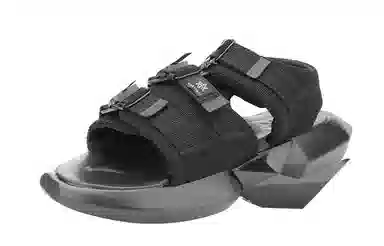 NORVINCY Velcro Magnetic Sandals Black