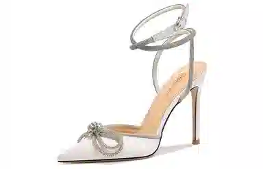 Lily Wei Fabric Heel 10cm