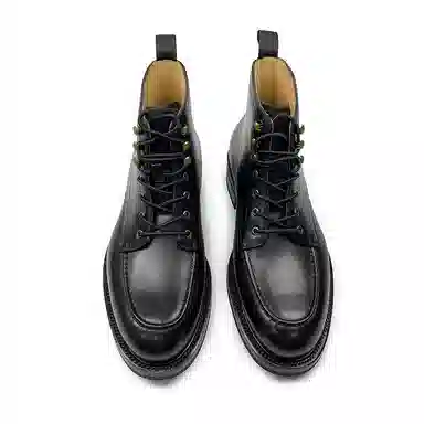 ANTONIO BAREZZI Classic Leather Short Boots