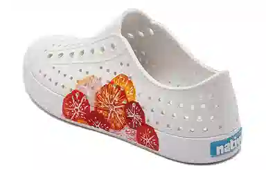 Native Jefferson Orange Print