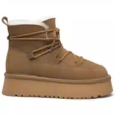 C°BANNER Sheepskin Snow Boots