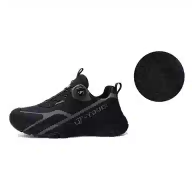 U7 Low Top Casual Sneakers Black Gray