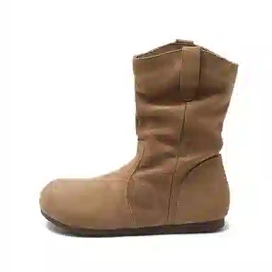 复古简约舒适轻便百搭耐磨防滑瘦瘦勃肯 短靴 女