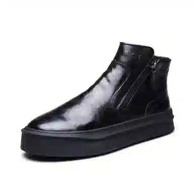 PARDASAUL Black Ankle Boots