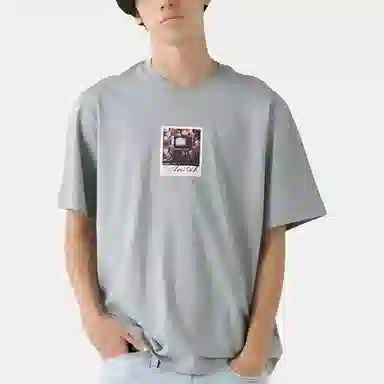 Levi's Logo Crewneck T-Shirt Grey