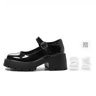 ZHR Mary Jane Platform 5cm Black