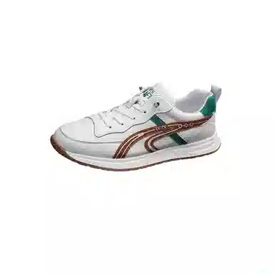 SENJIALUO Casual Leather Sneakers