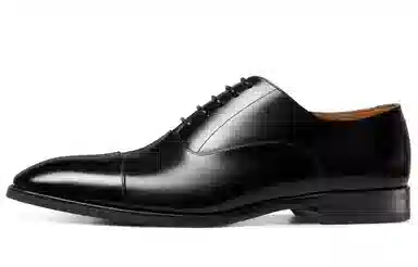 THOM WILLS Oxford Thick Sole Black