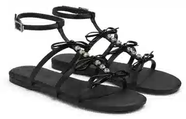 Charles & Keith Bow Detail Sandals