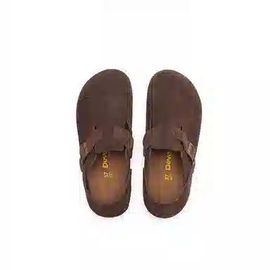 Devo Life Cork Magic Tape Flat Shoes