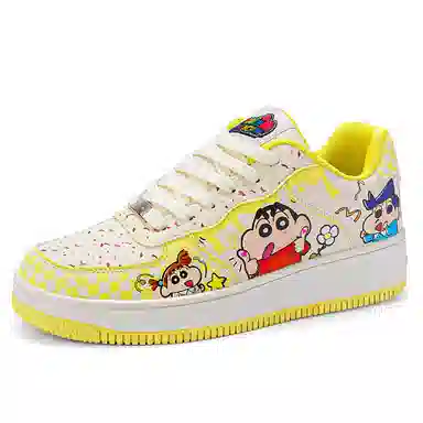 Crayon Shinchan Love Pair Low Sneakers