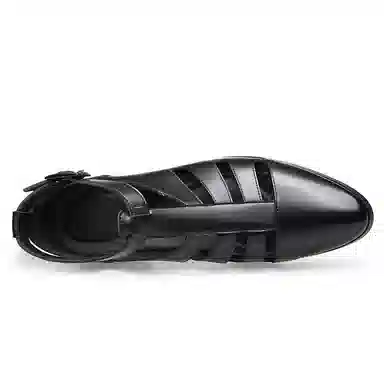 LUOMAIKE Roman Sandals Black