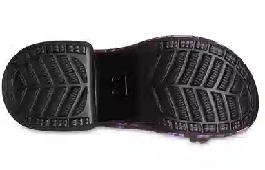 Crocs Mermaid Print Clogs Black