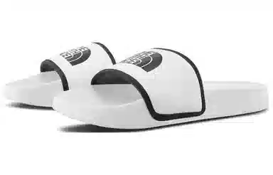 The North Face Slides White
