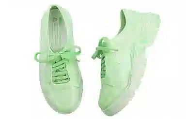 Melissa PVC Strap Flat Green