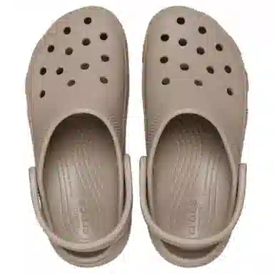 Crocs Classic Platform Clog Taupe